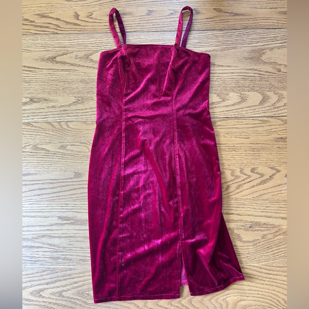 Velvet Mini Dress